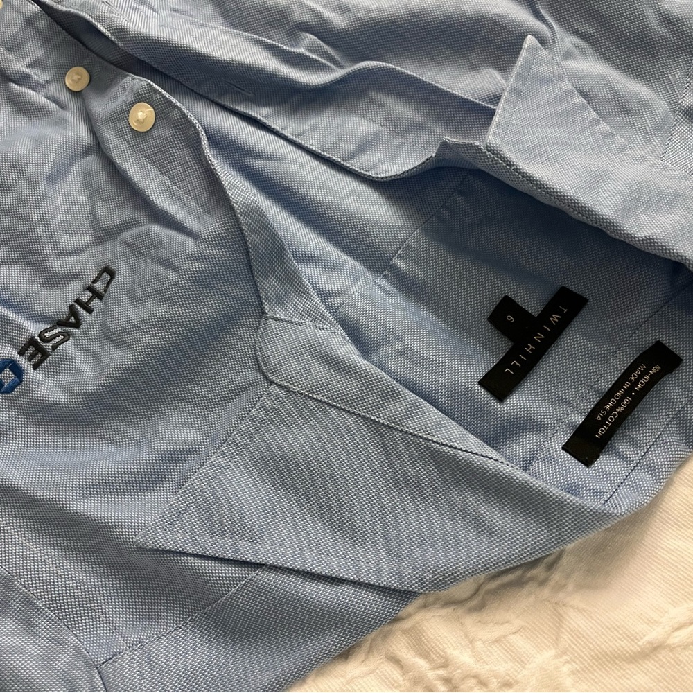 Chase Land’s End uniform top blouse button down